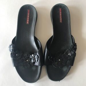 Black Prada Sandal